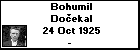 Bohumil Doekal