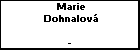 Marie Dohnalov